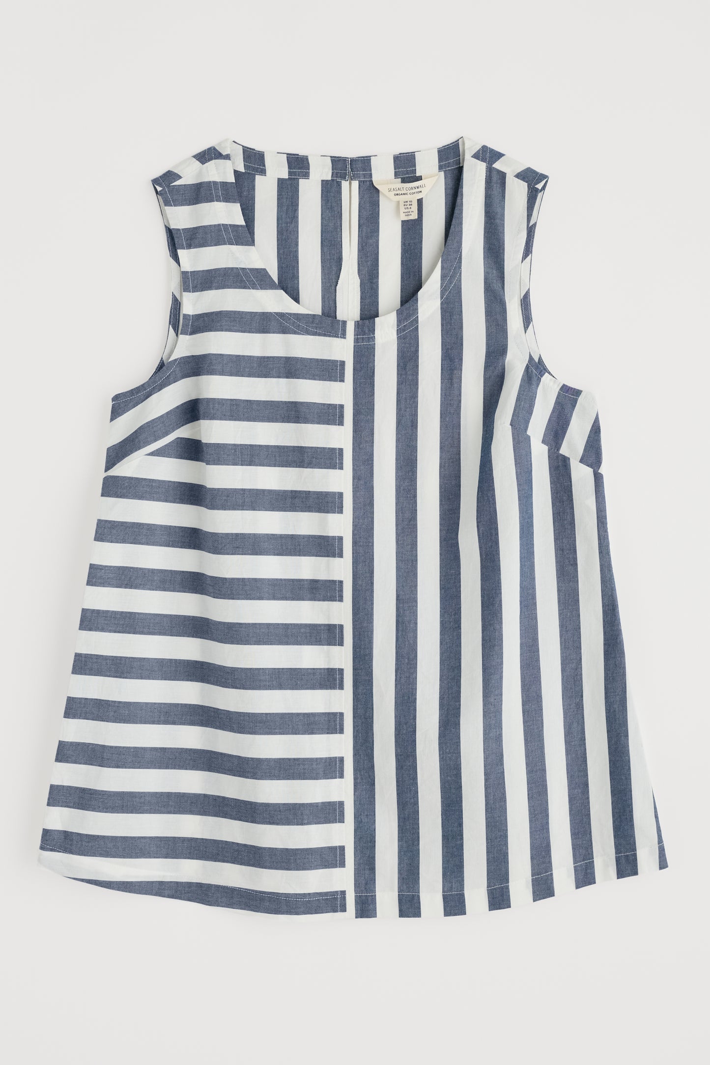 Sea Kissed Organic Cotton Striped Vest