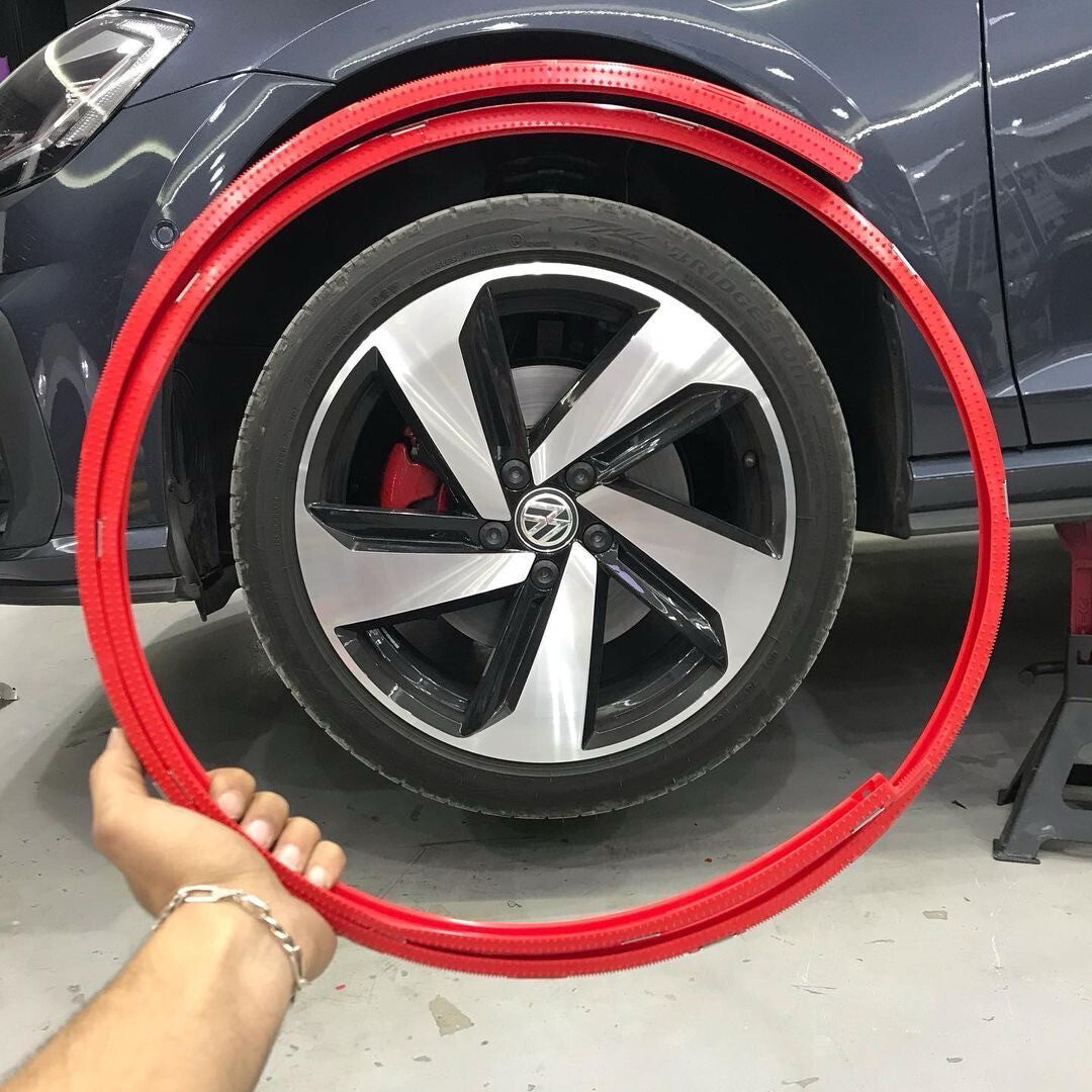 Universal Rim Protector – Anti-Scratch Wheel Protection Strip（8M Length – Fits All 4 Wheels, Any Rim Size）