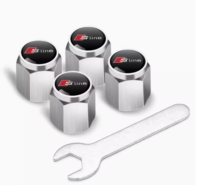 Car Tire Valve Caps – Stylish Wheel Air Valve Covers (4PCS)