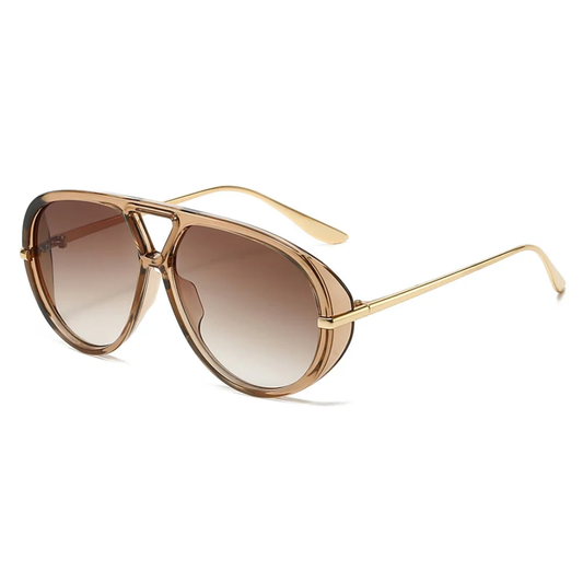 Retro Aviator Sunglasses – UV400 Unisex Pilot Frame Eyewear